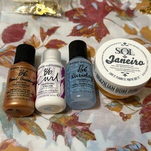 Travel size Bum Bum cream & Bumble & Bumble